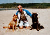 Dad with dogs